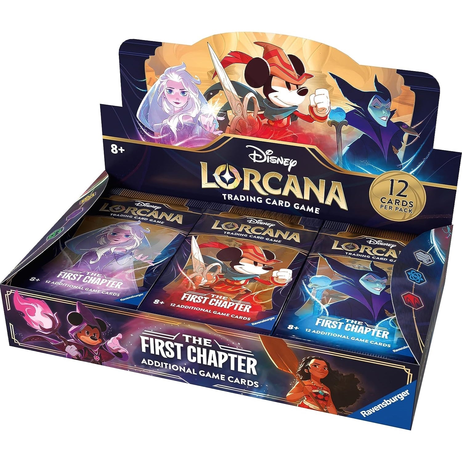 Disney Lorcana TCG: The First Chapter EN02 Booster Box - 24 Packs Card Game Ravensburger