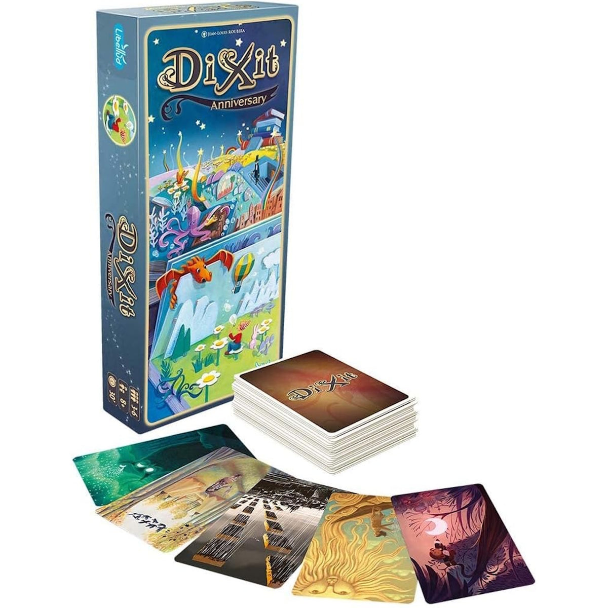 Dixit - Anniversary Edition [Board Game, 3-6 Players] Board Game Libellud