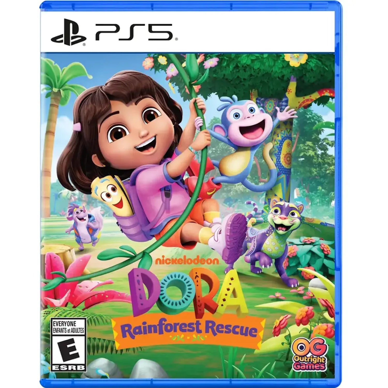 Dora: Rainforest Rescue [PlayStation 5] PlayStation 5 Video Game Outright Games