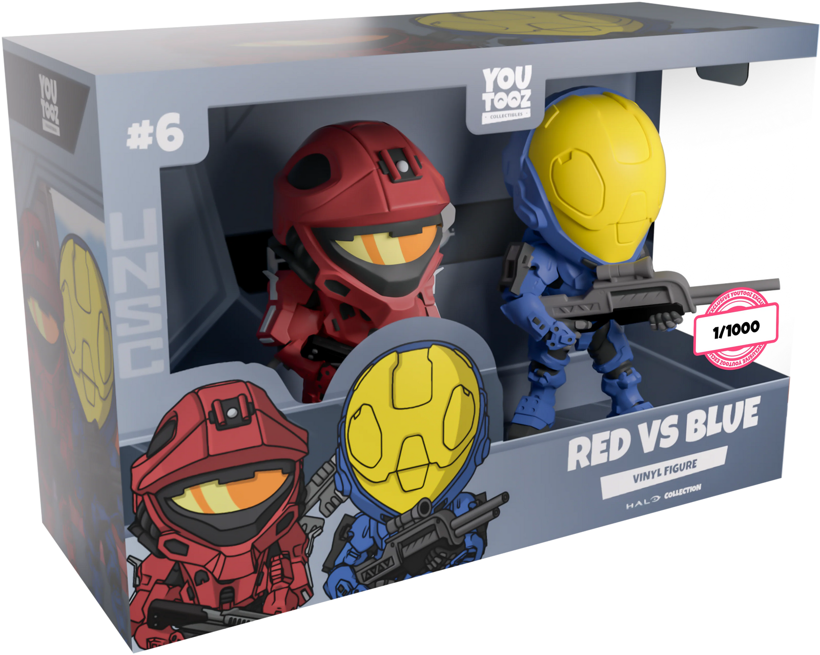 YouTooz: Halo Collection [Serialized Red vs Blue #6] Toys & Games Youtooz