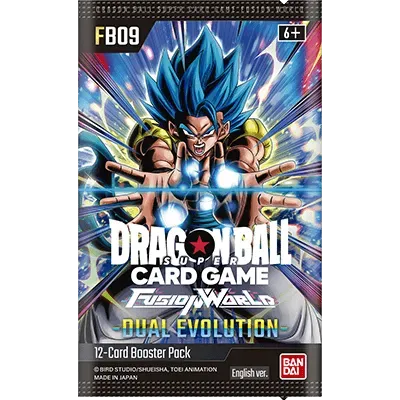 Dragon Ball Super TCG: Fusion World Dual Evolution Booster Box [FB09] - 24 Packs Card Game Bandai Namco