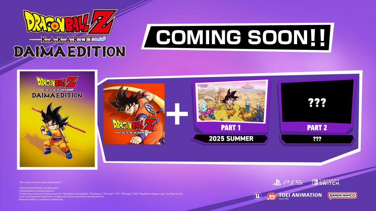Dragon Ball Z: Kakarot - Daima Edition [PlayStation 5] PlayStation 5 Video Game Bandai Namco
