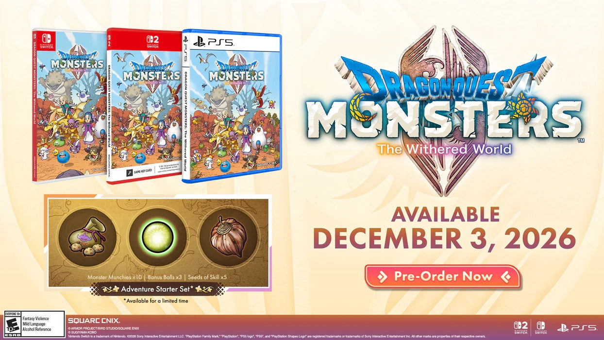 Dragon Quest Monsters: The Withered World [Nintendo Switch] Nintendo Switch Video Game Square Enix