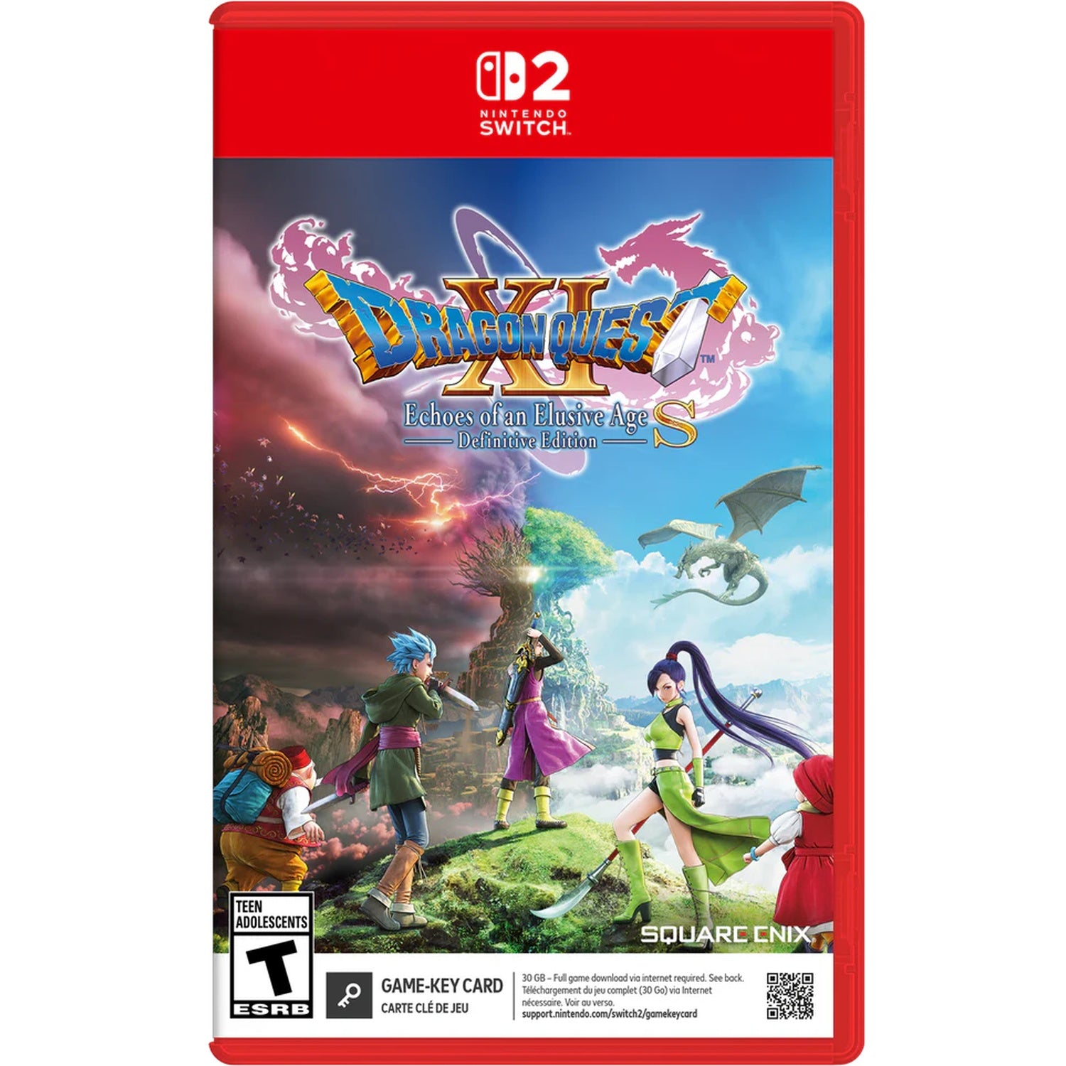 Dragon Quest XI S: Echoes of an Elusive Age - Definitive Ed. [Nintendo Switch 2] Nintendo Switch 2 Video Game Square Enix