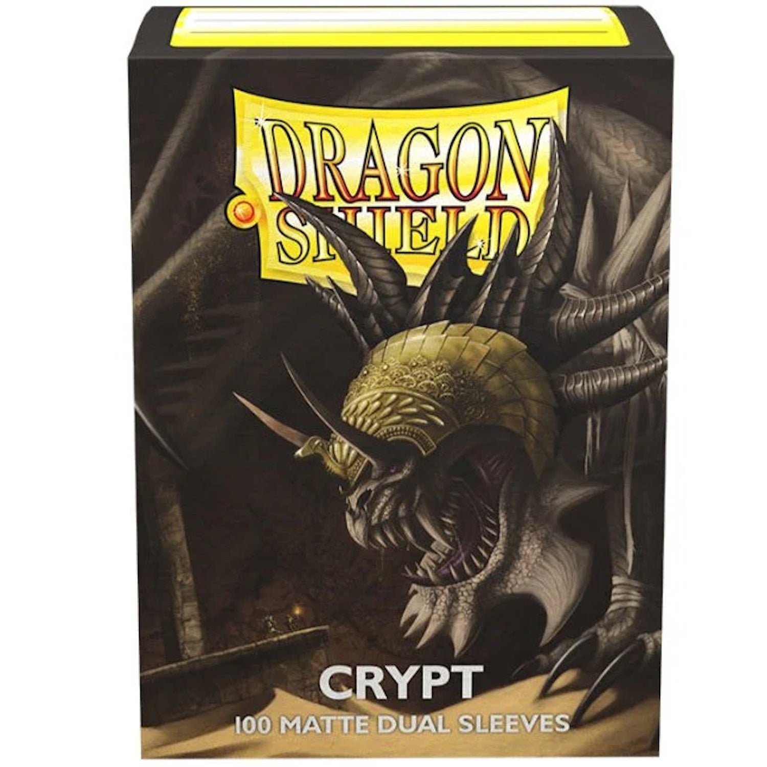 Dragon Shield Sleeves Dual Matte Crypt - 100 Sleeves Card Game Accessories Dragon Shield
