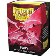 Dragon Shield Sleeves Dual Matte Fury - 100 Sleeves Card Game Accessories Dragon Shield