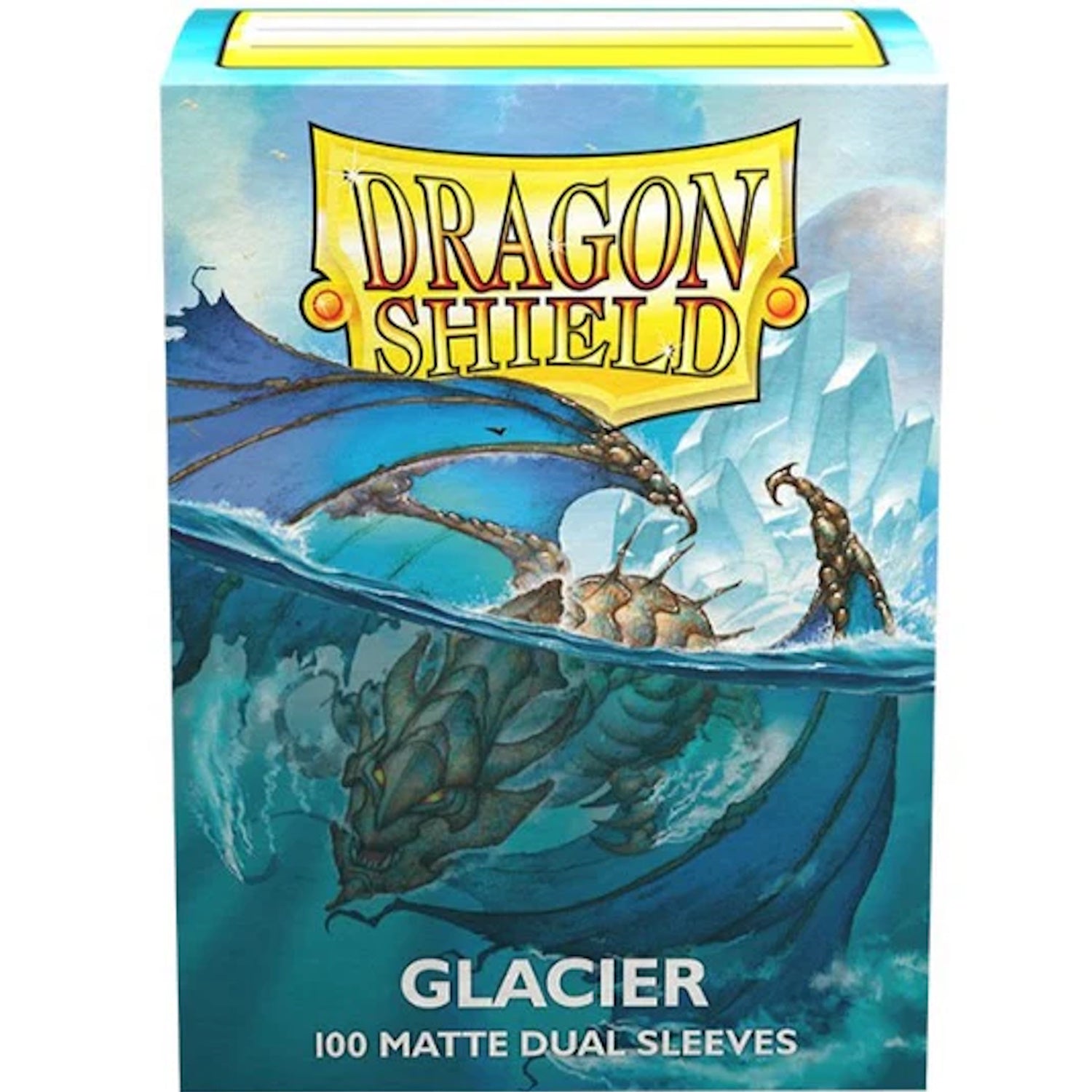 Dragon Shield Sleeves Dual Matte Glacier - 100 Sleeves Card Game Accessories Dragon Shield