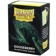 Dragon Shield Sleeves Dual Matte Gooseberry - 100 Sleeves Card Game Accessories Dragon Shield