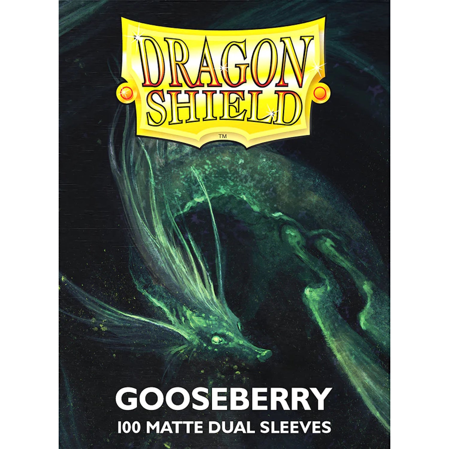 Dragon Shield Sleeves Dual Matte Gooseberry - 100 Sleeves Card Game Accessories Dragon Shield