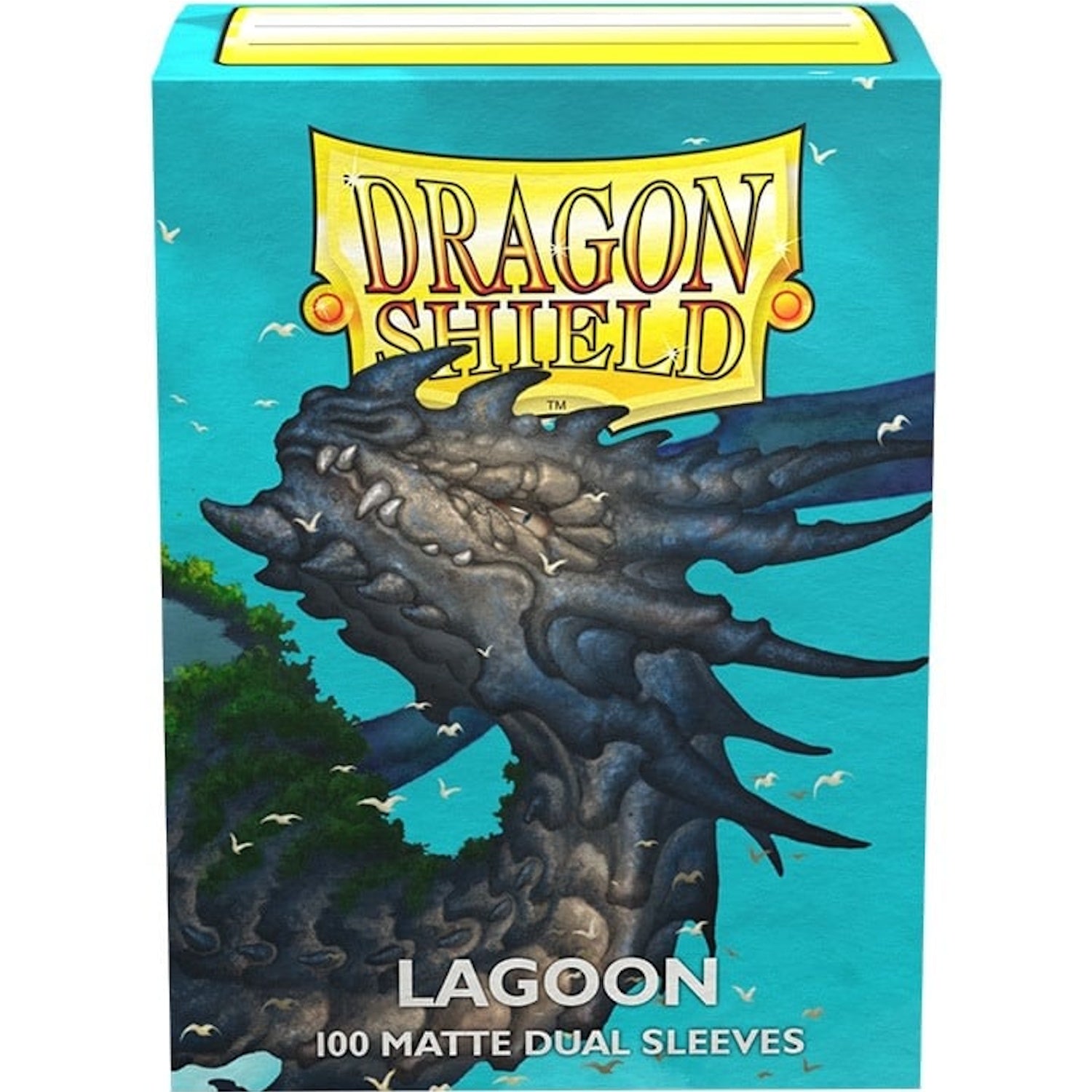 Dragon Shield Sleeves Dual Matte Lagoon - 100 Sleeves Card Game Accessories Dragon Shield