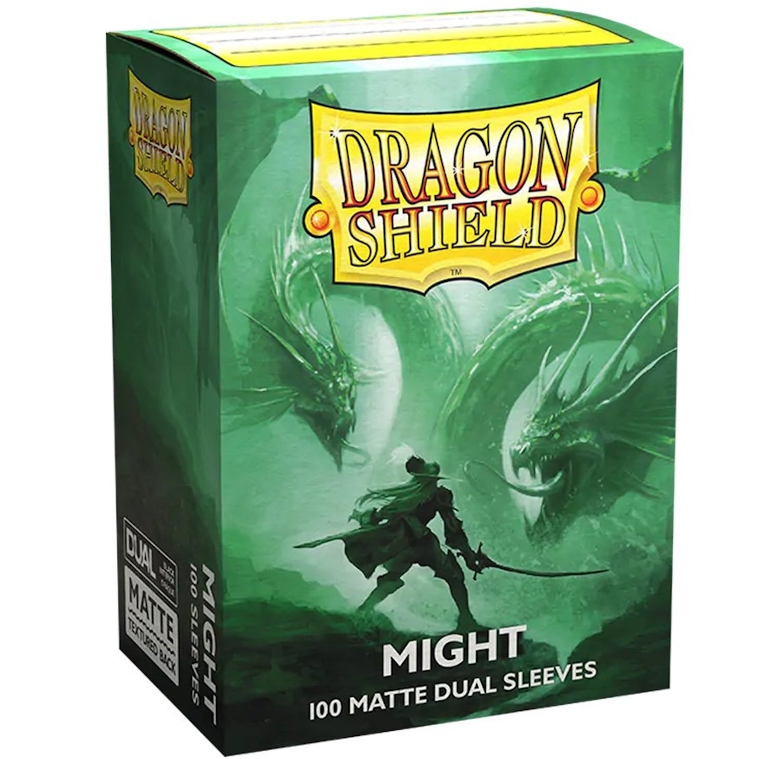 Dragon Shield Sleeves Dual Matte Might - 100 Sleeves Card Game Accessories Dragon Shield