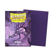 Dragon Shield Sleeves Dual Matte Soul - 100 Sleeves Card Game Accessories Dragon Shield