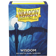 Dragon Shield Sleeves Dual Matte Wisdom - 100 Sleeves Card Game Accessories Dragon Shield