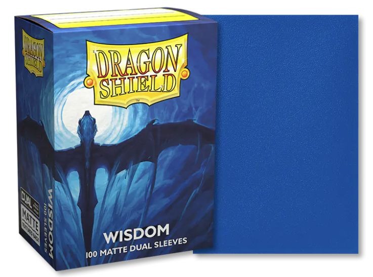 Dragon Shield Sleeves Dual Matte Wisdom - 100 Sleeves Card Game Accessories Dragon Shield