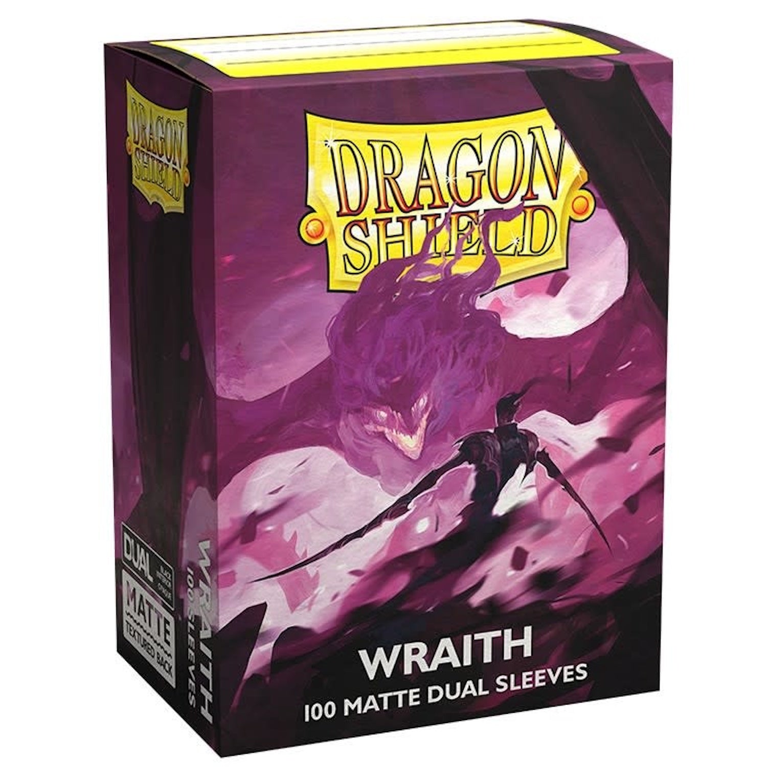 Dragon Shield Sleeves Dual Matte Wraith - 100 Sleeves Card Game Accessories Dragon Shield