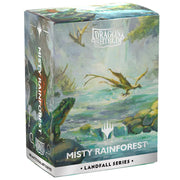 Dragon Shield Sleeves: Magic: The Gathering TCG: Landfall Series [Misty Rainforest] - 100 Standard Size Sleeves Card Game Accessories Dragon Shield