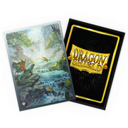 Dragon Shield Sleeves: Magic: The Gathering TCG: Landfall Series [Misty Rainforest] - 100 Standard Size Sleeves Card Game Accessories Dragon Shield