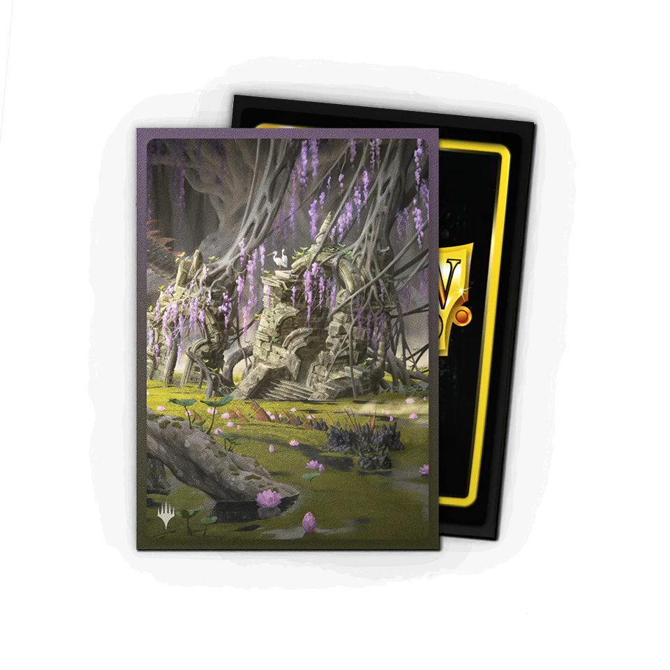 Dragon Shield Sleeves: Magic: The Gathering TCG: Landfall Series [Verdant Catacombs] - 100 Standard Size Sleeves Card Game Accessories Dragon Shield