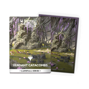 Dragon Shield Sleeves: Magic: The Gathering TCG: Landfall Series [Verdant Catacombs] - 100 Standard Size Sleeves Card Game Accessories Dragon Shield