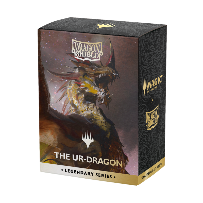 Dragon Shield Sleeves: Magic: The Gathering TCG: Legendary Series [The Ur-Dragon] - 100 Standard Size Sleeves Card Game Accessories Dragon Shield