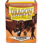 Dragon Shield Sleeves: Matte Copper - 100 Standard Size Sleeves Card Game Dragon Shield   
