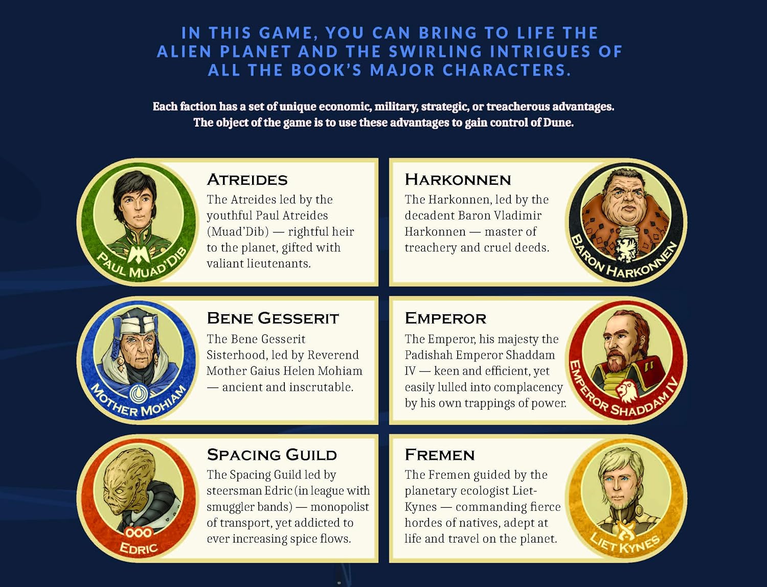 Dune [Board Game, 2-6 Players] Board Game Gale Force Nine