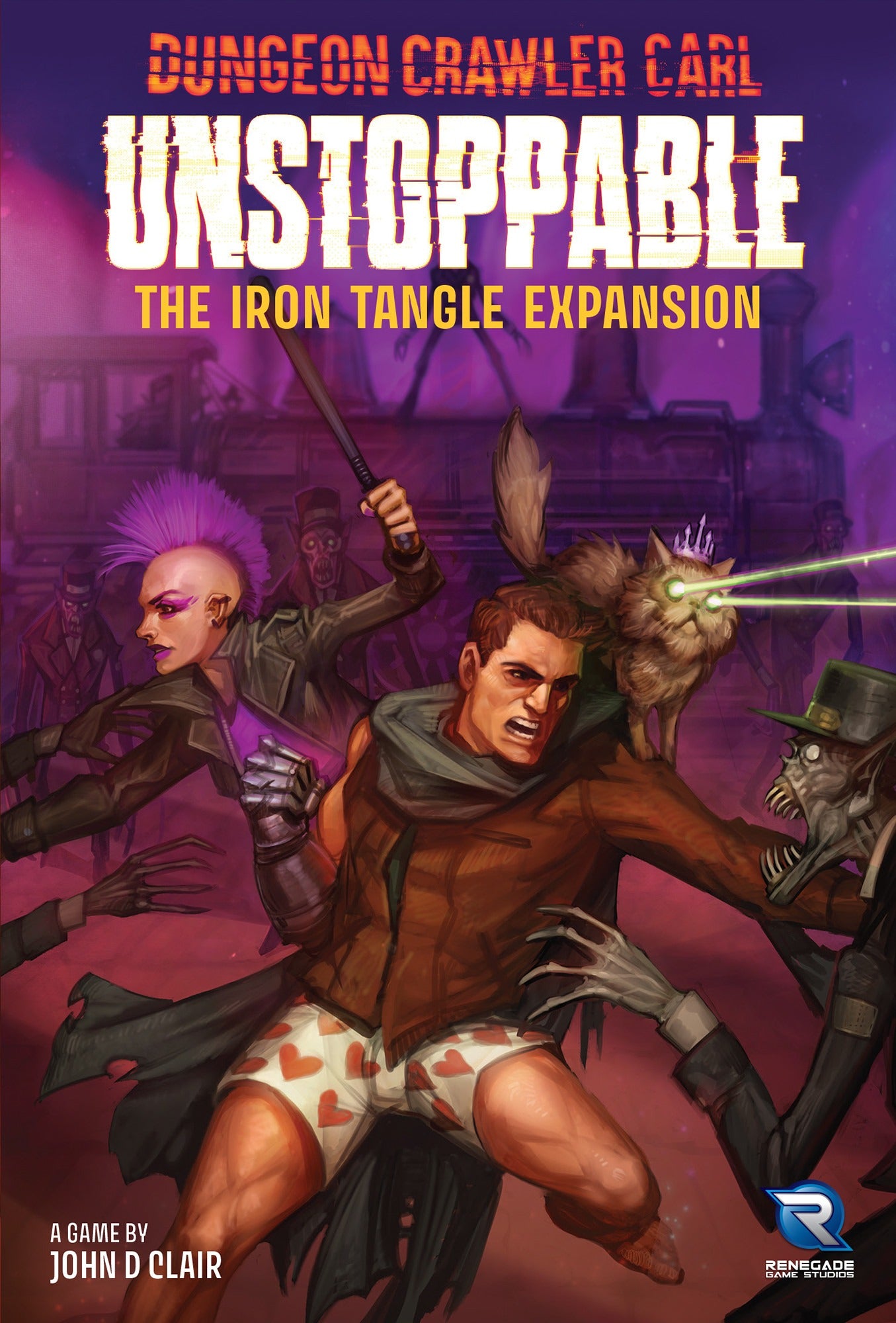 Dungeon Crawler Carl Unstoppable: Iron Tangle Expansion Board Game Renegade Game Studios