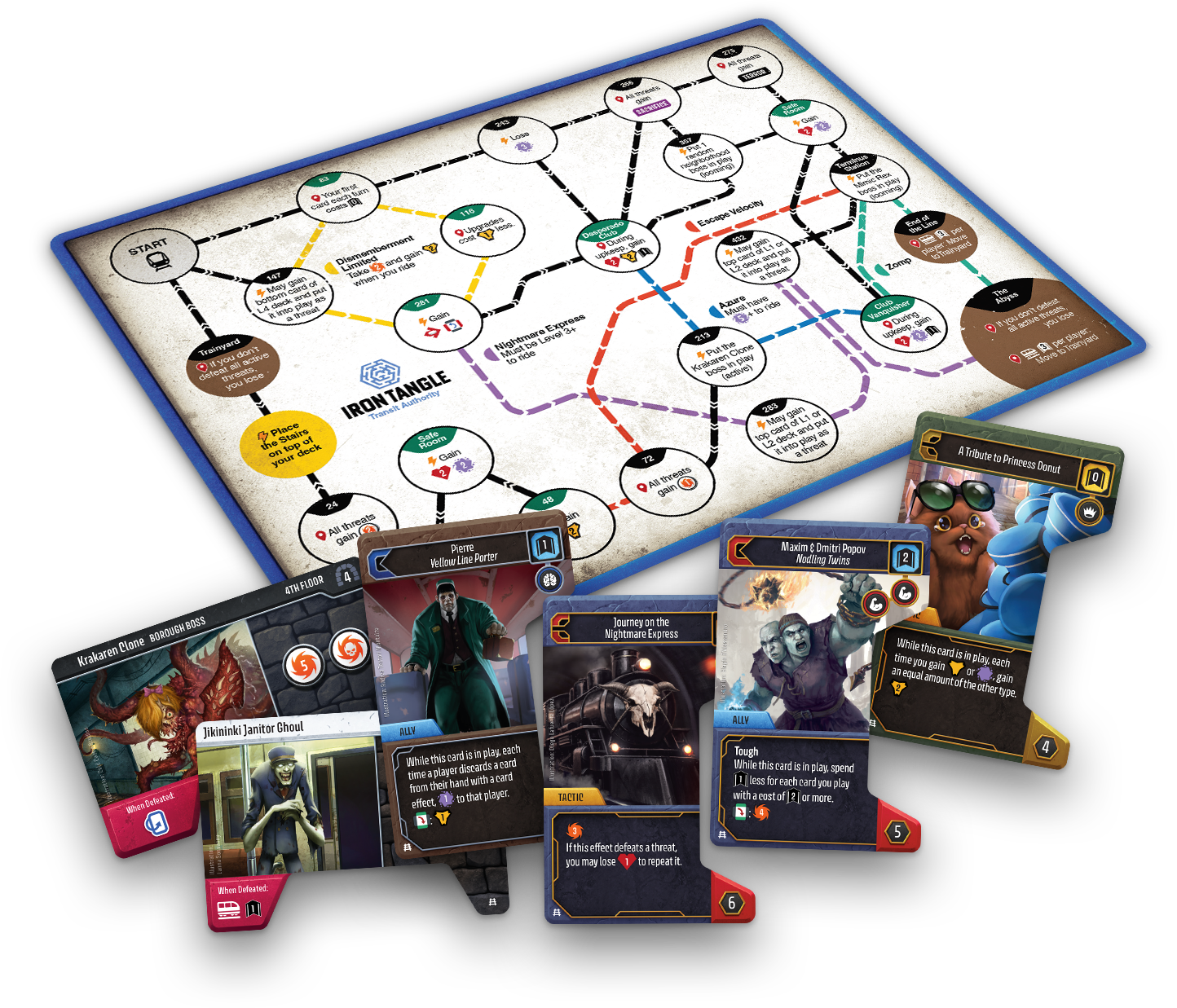 Dungeon Crawler Carl Unstoppable: Iron Tangle Expansion Board Game Renegade Game Studios