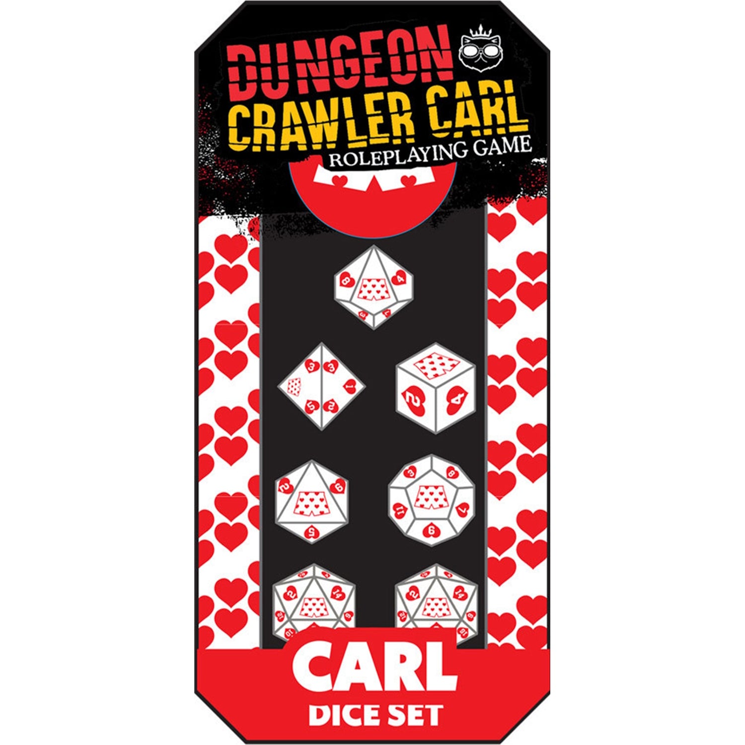 Dungeon Crawler Carl RPG: Big Boi Boxers Dice Set Board Game Accessories Renegade Game Studios