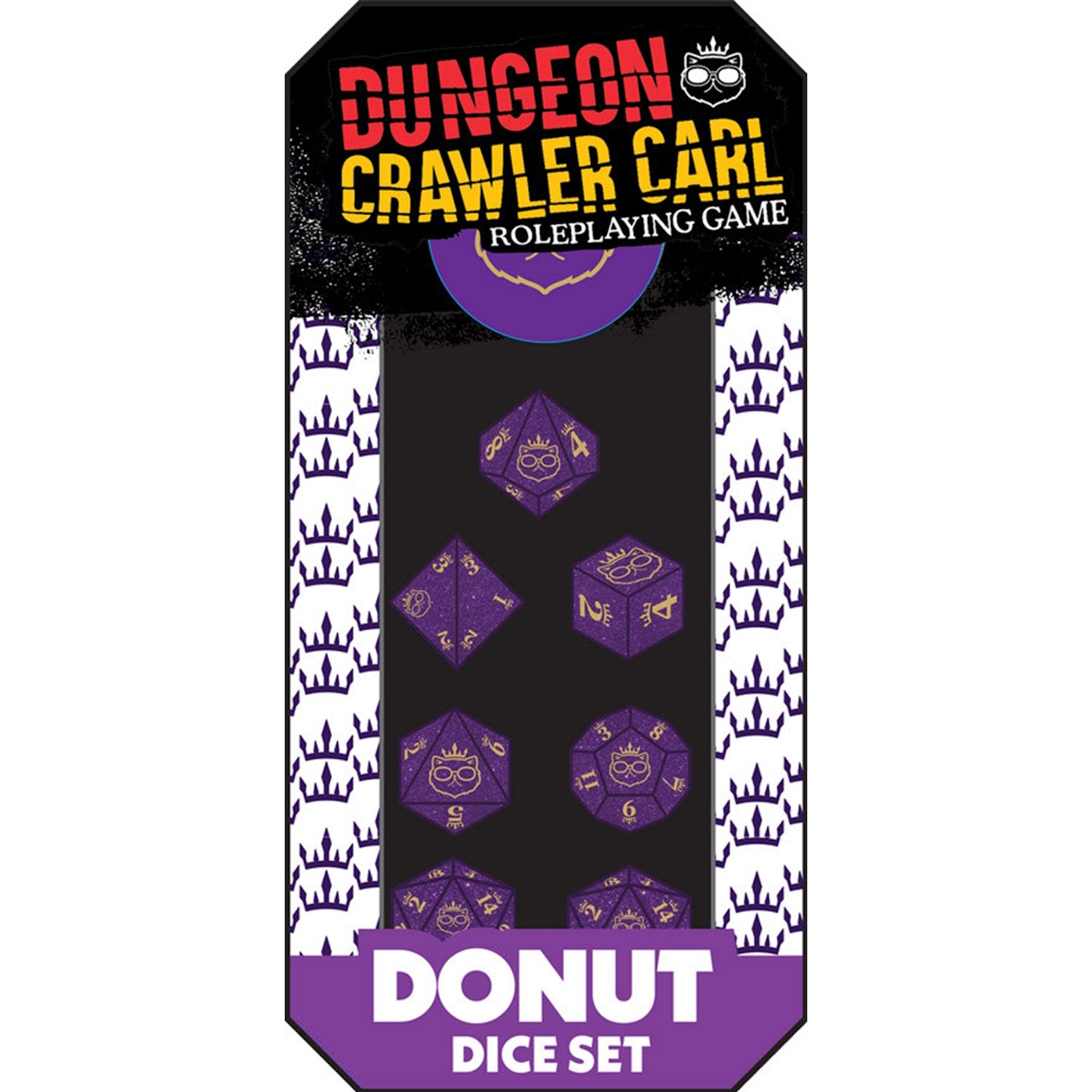 Dungeon Crawler Carl RPG: Princess Donut Dice Set Board Game Accessories Renegade Game Studios