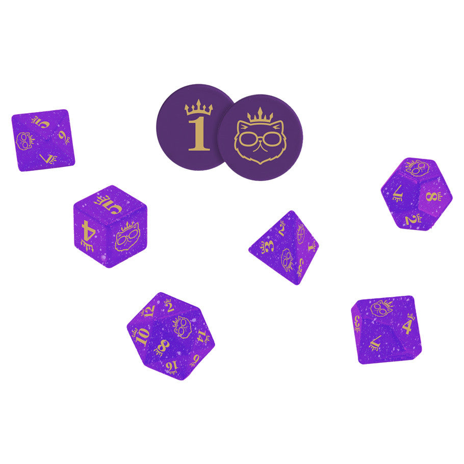 Dungeon Crawler Carl RPG: Princess Donut Dice Set Board Game Accessories Renegade Game Studios