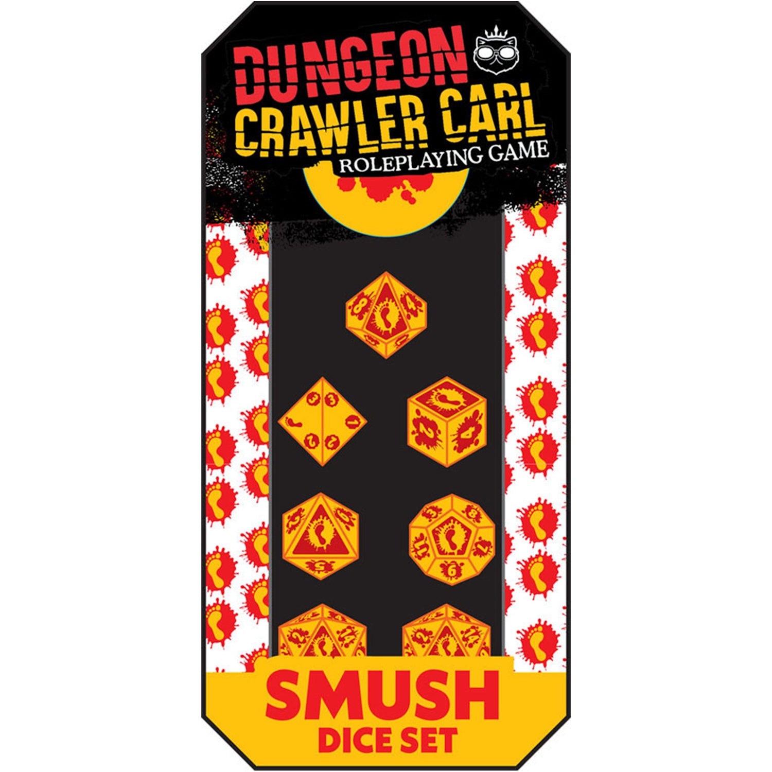 Dungeon Crawler Carl RPG: Smush Dice Set Board Game Accessories Renegade Game Studios