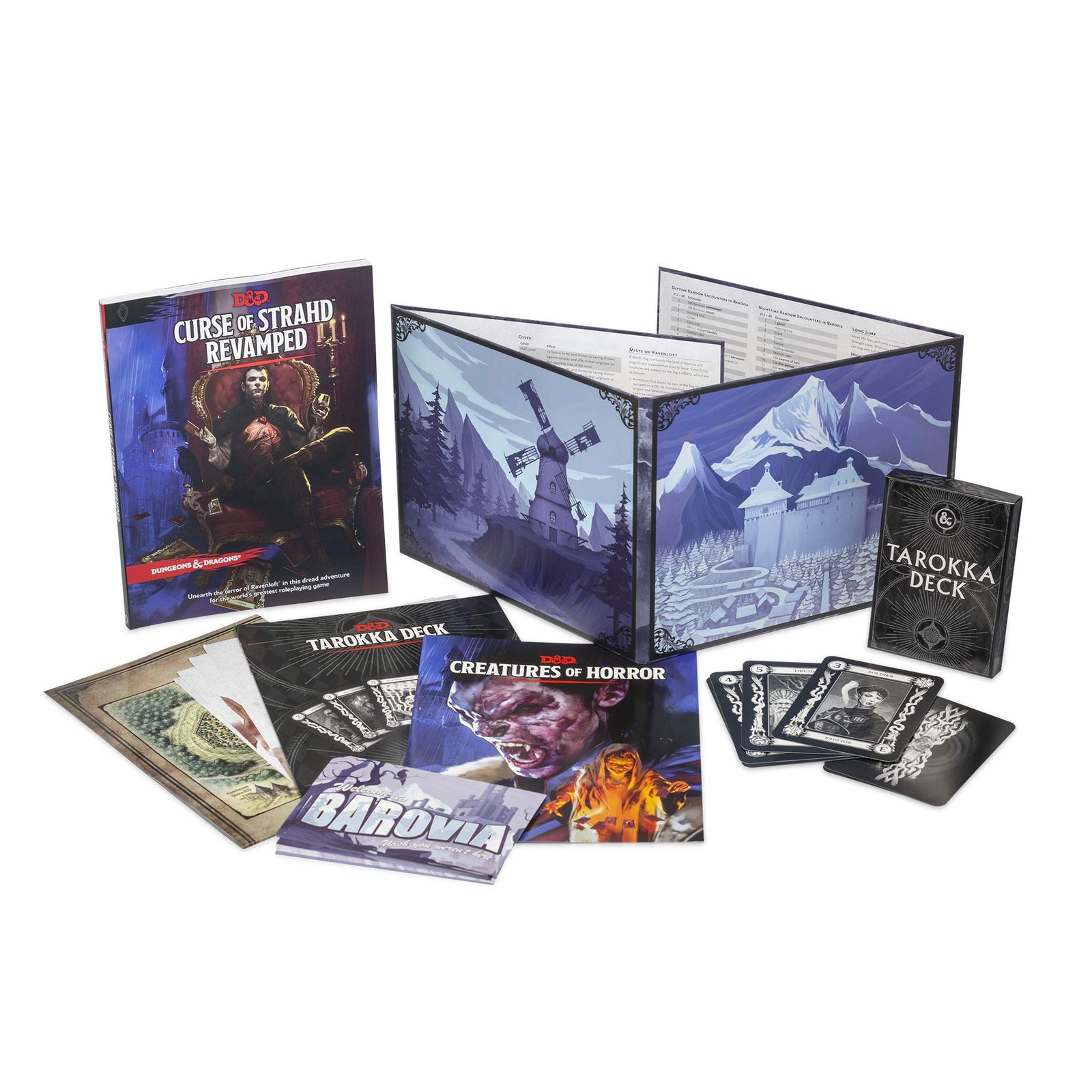 Dungeons & Dragons: Curse of Strahd Revamped Collector's Edition [RPG Style Game] Board Game Wizards of the Coast   