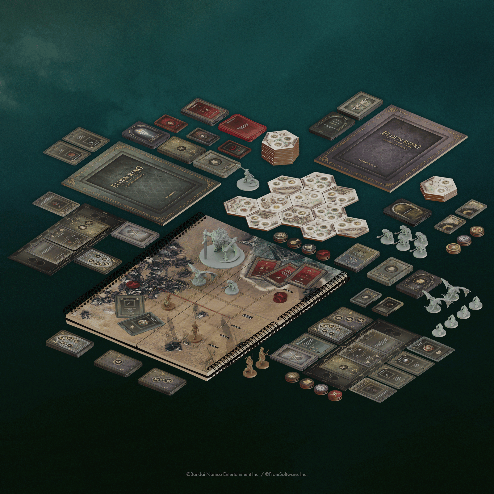 Elden Ring: Weeping Peninsula [Board Game, 1-4 Players] Board Game Steamforged Games