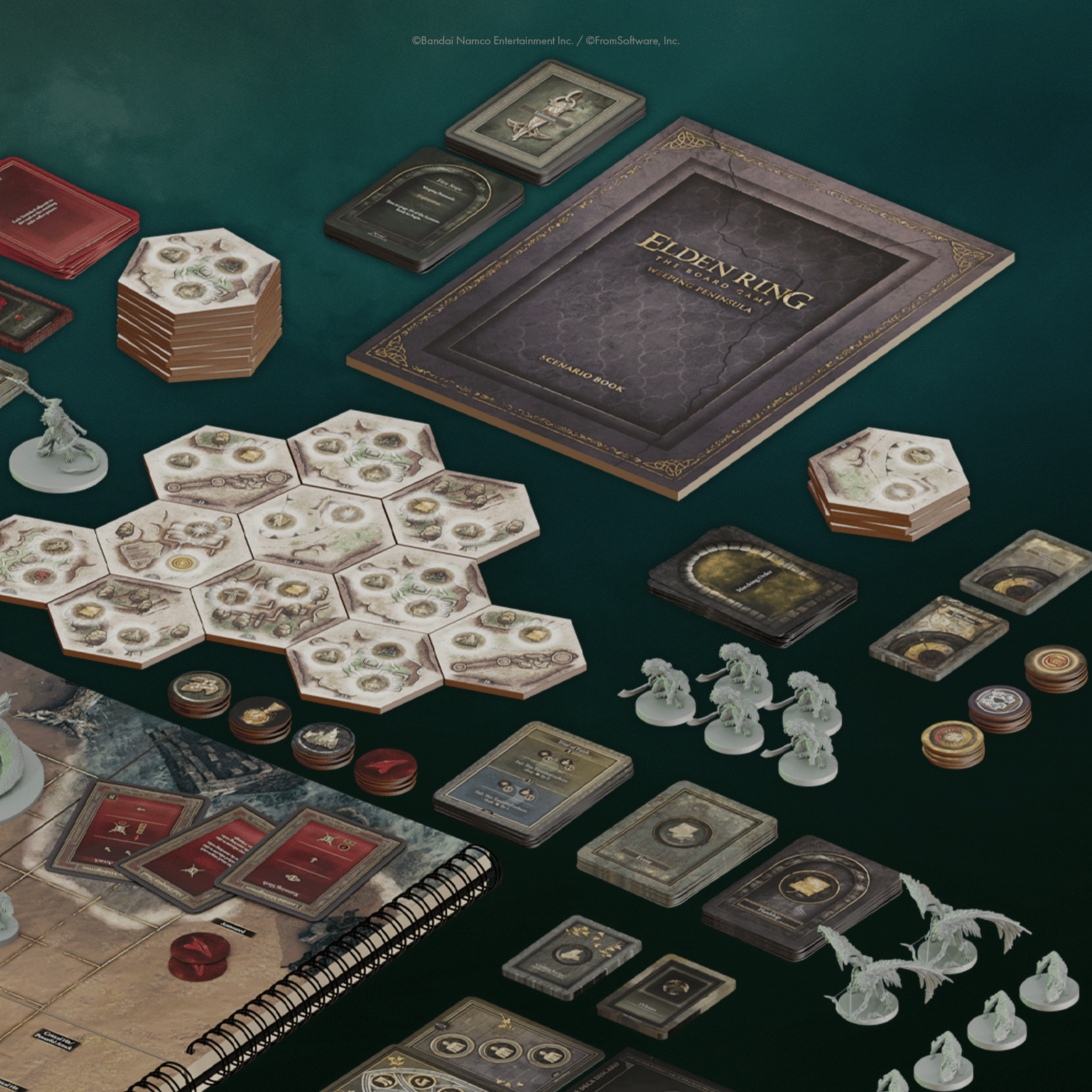Elden Ring: Weeping Peninsula [Board Game, 1-4 Players] Board Game Steamforged Games