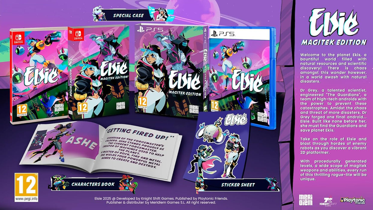 Elsie - Magitek Limited Collector Edition [Nintendo Switch] Nintendo Switch Video Game Meridiem Games