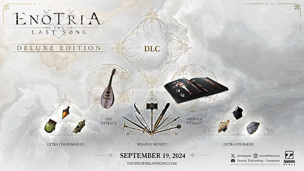 Enotria: The Last Song - Deluxe Edition [PlayStation 5] PlayStation 5 Video Game U & I Entertainment