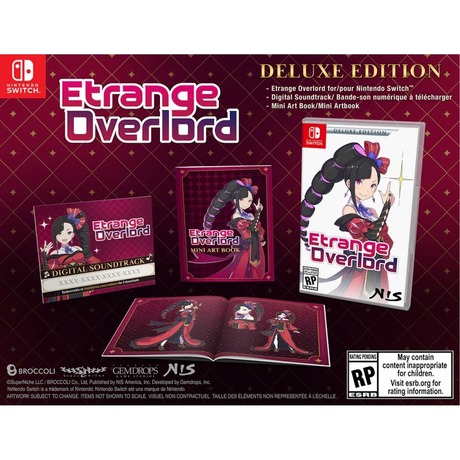 Etrange Overlord: Deluxe Edition [Nintendo Switch] Nintendo Switch Video Game NIS America