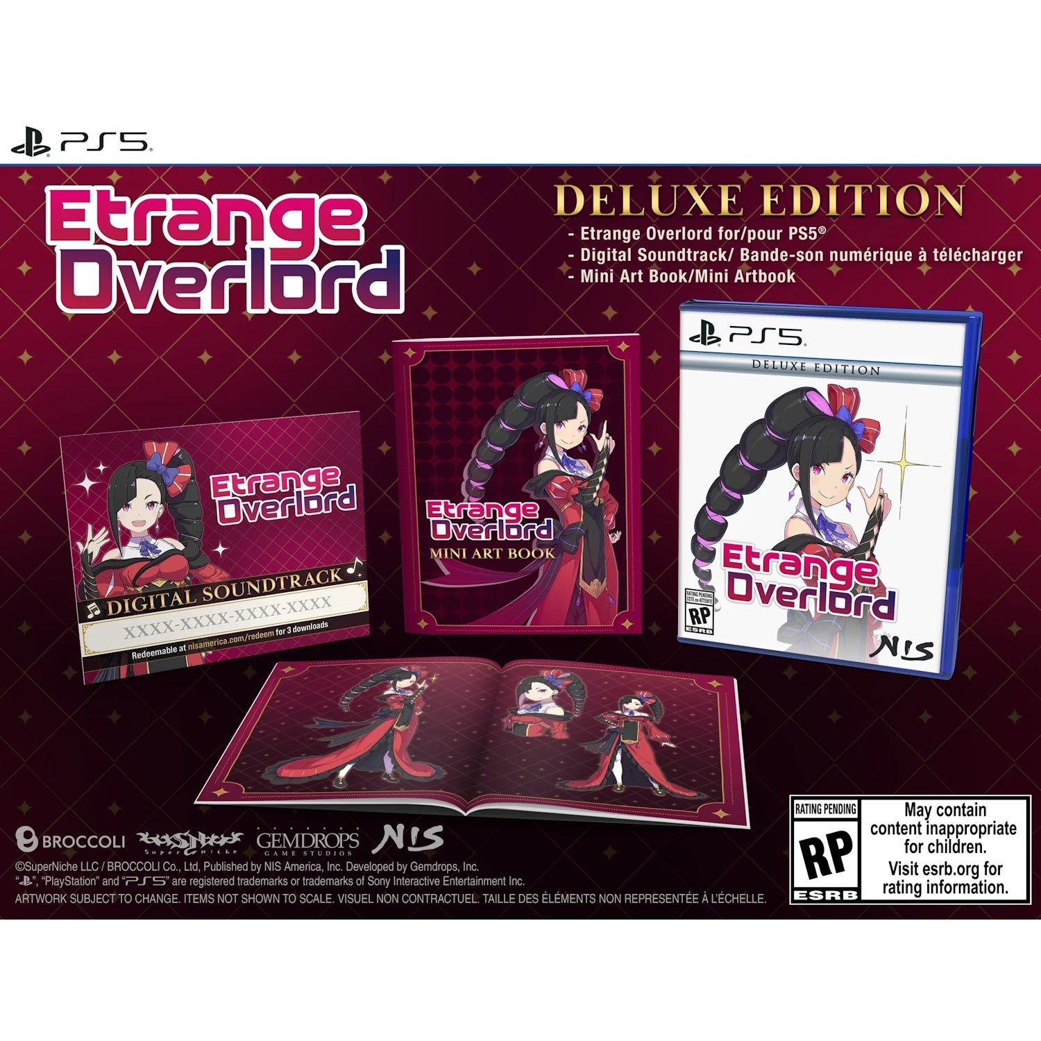 Etrange Overlord: Deluxe Edition [PlayStation 5] PlayStation 5 Video Game Koei Tecmo