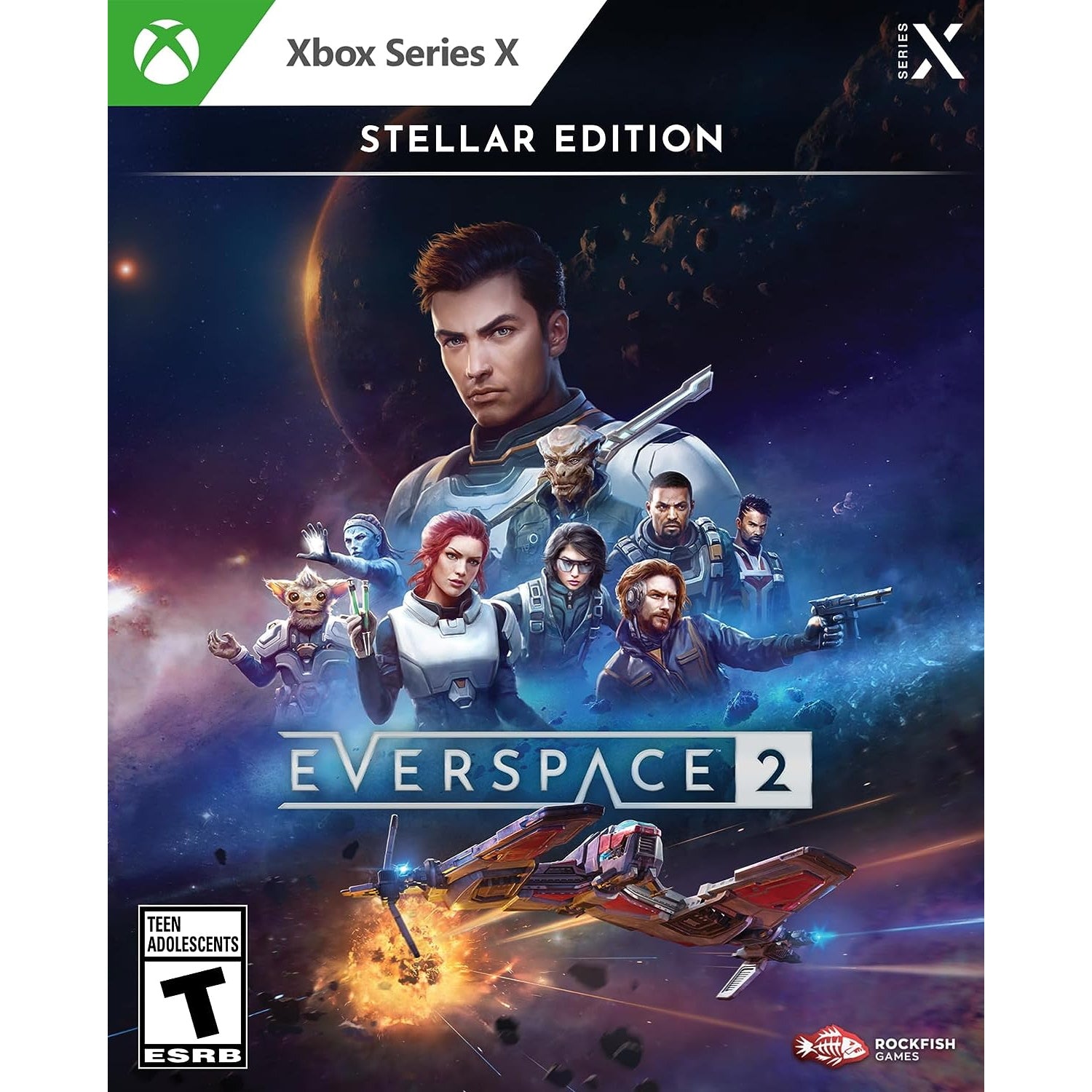 EVERSPACE 2: Stellar Edition [Xbox Series X] Xbox Series X Video Game Maximum Games   