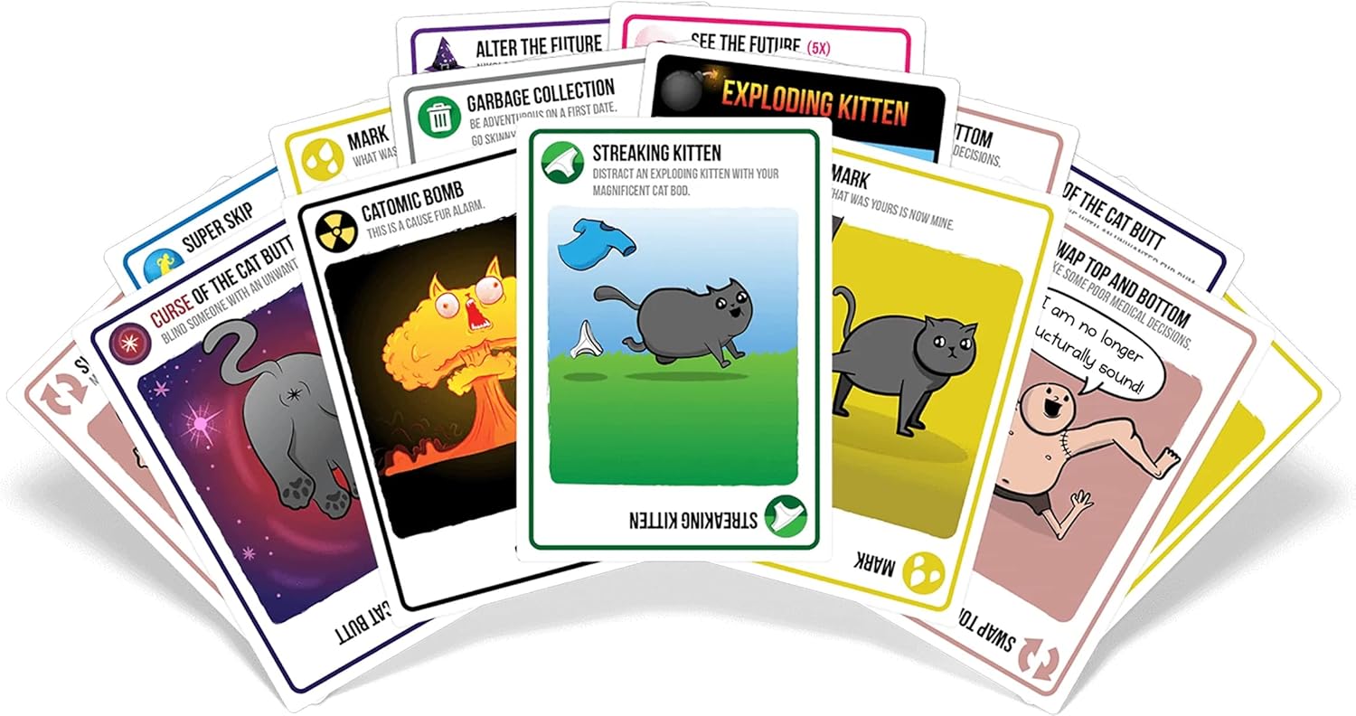 Exploding Kittens [Board Game, 2-5] Board Game Exploding Kittens