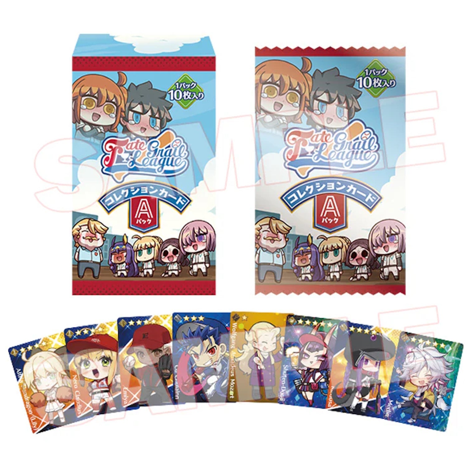 Fate/Grail League TCG: Collection Card A Booster Box - 10 Packs Card Game Aniplex of America