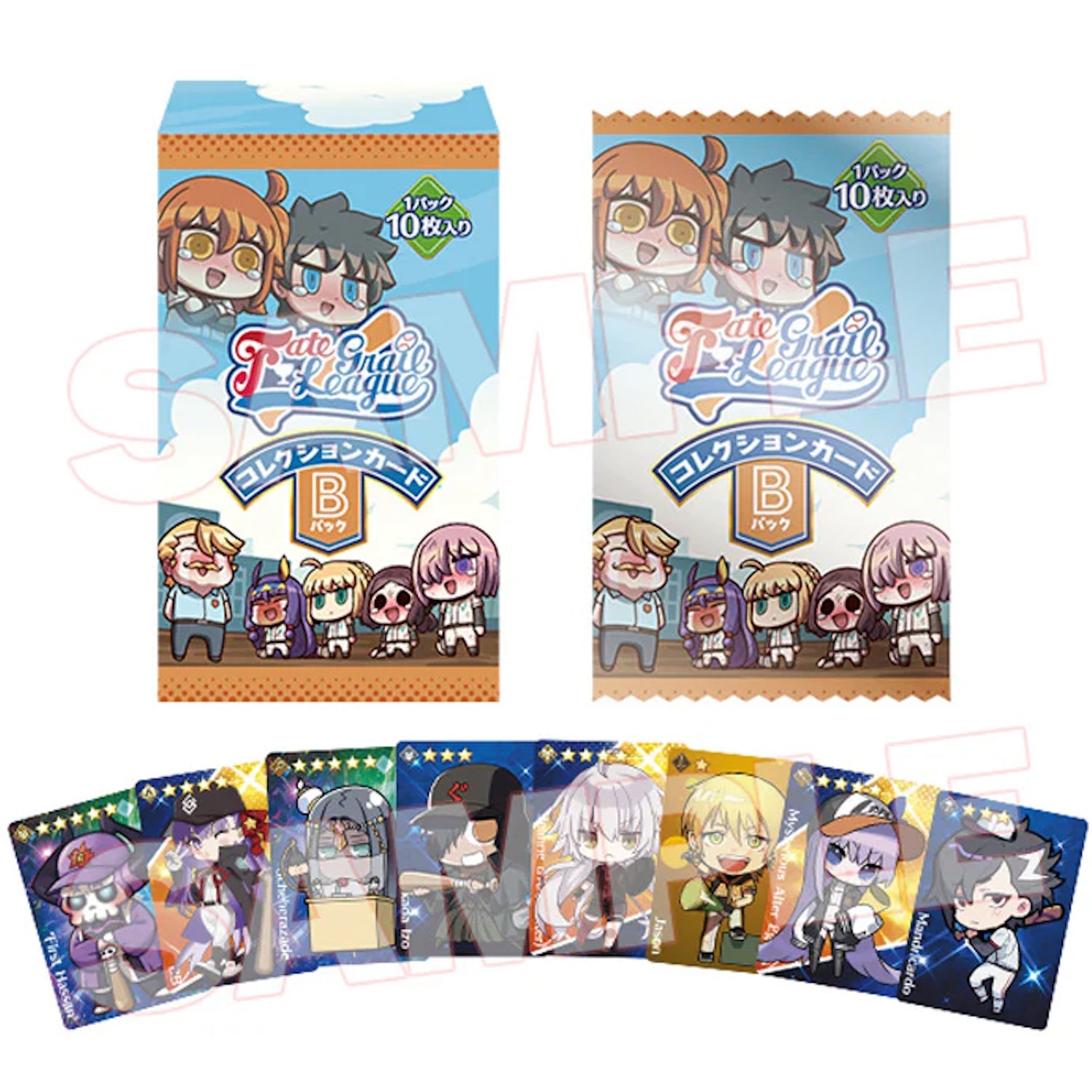 Fate/Grail League TCG: Collection Card B Booster Box - 10 Packs Card Game Aniplex of America