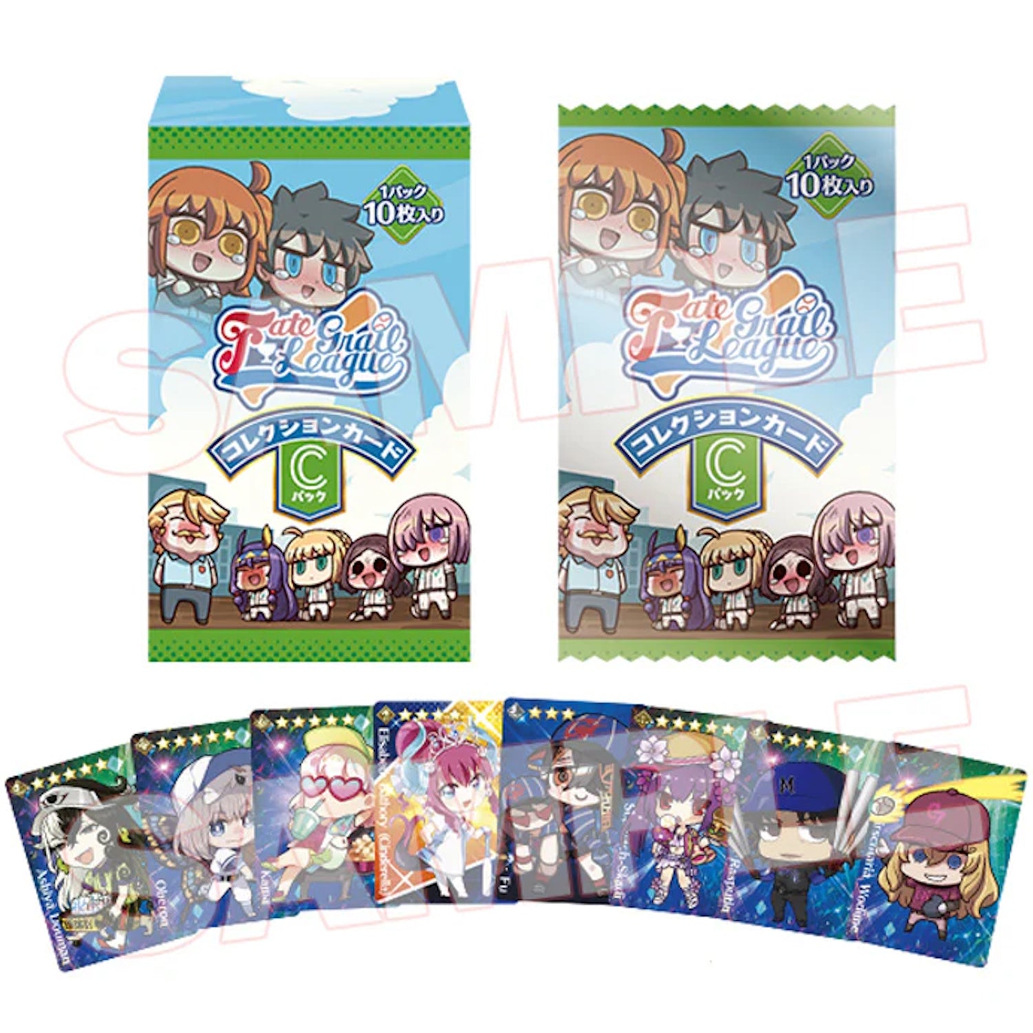 Fate/Grail League TCG: Collection Card C Booster Box - 10 Packs Card Game Aniplex of America