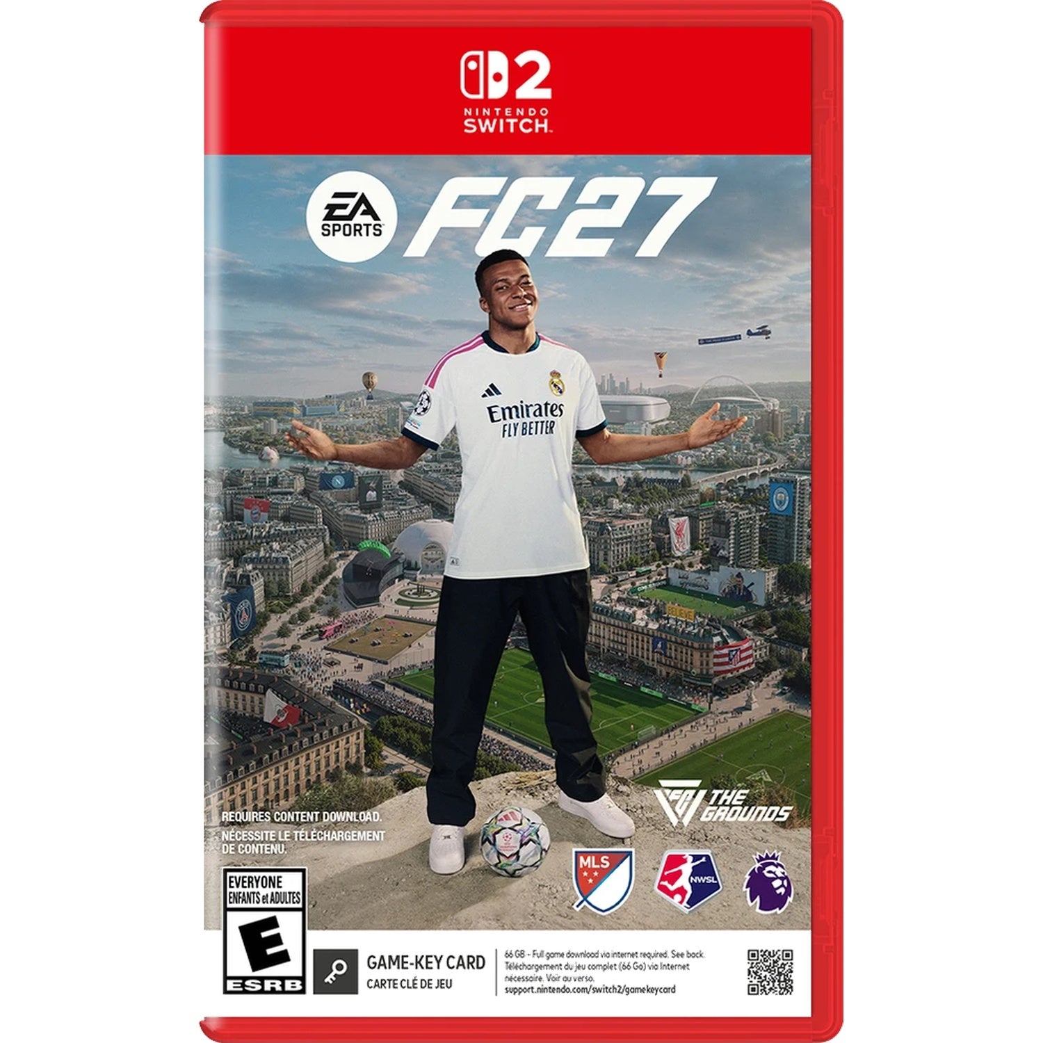FC 27 [Game-Key Card] [Nintendo Switch 2] Nintendo Switch 2 Video Game Electronic Arts
