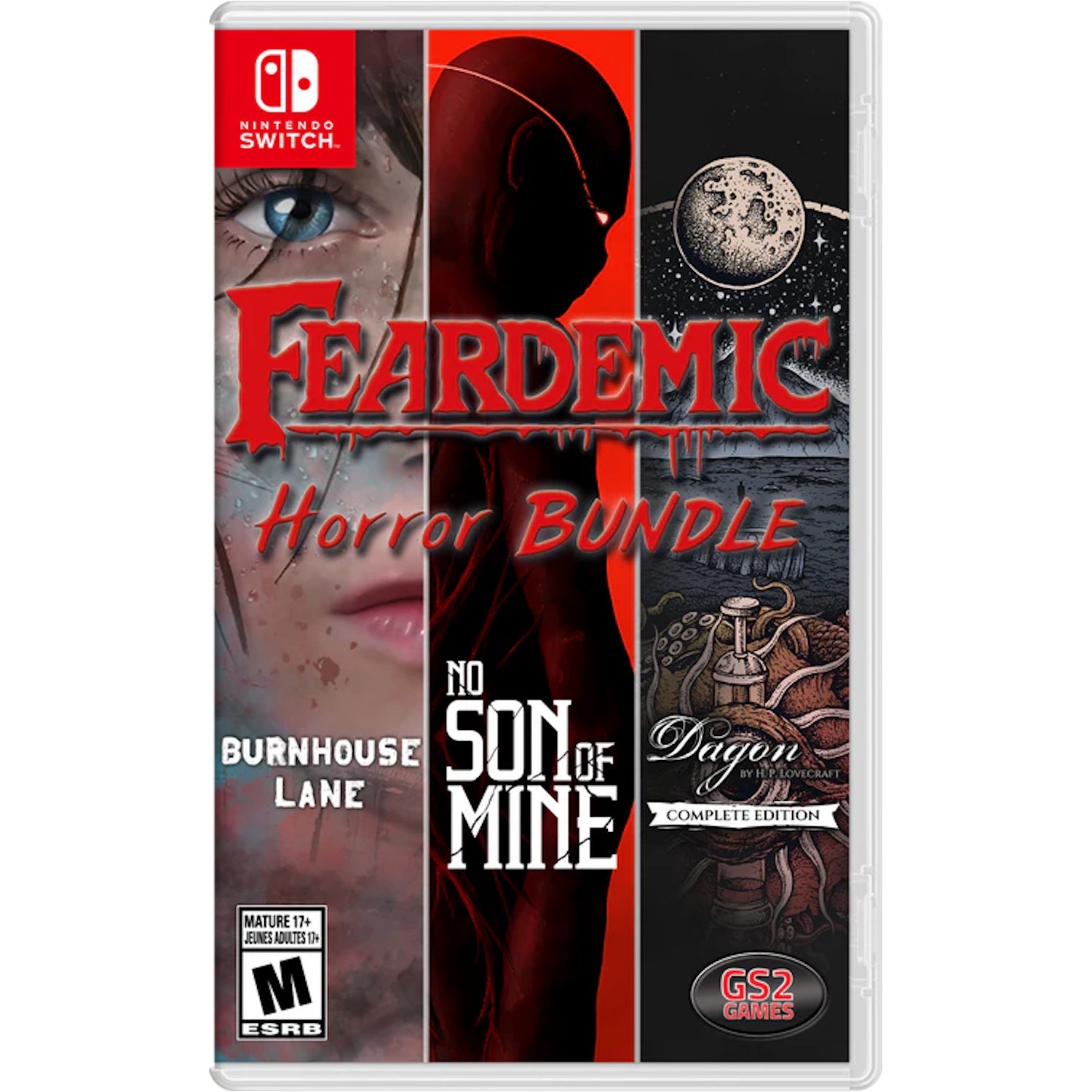 Feardemic: Horror Bundle - 3 in 1 [Nintendo Switch] Nintendo Switch Video Game GS2 Games