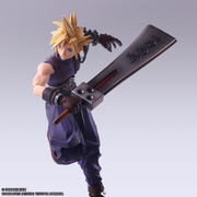 Final Fantasy VII Bring Arts: Cloud Strife Hardedge Ver. Action Figure Toys & Games Square Enix