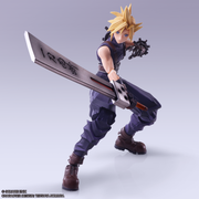 Final Fantasy VII Bring Arts: Cloud Strife Hardedge Ver. Action Figure Toys & Games Square Enix
