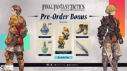 Final Fantasy Tactics the Ivalice Chronicles [Nintendo Switch] Nintendo Switch Video Game Square Enix