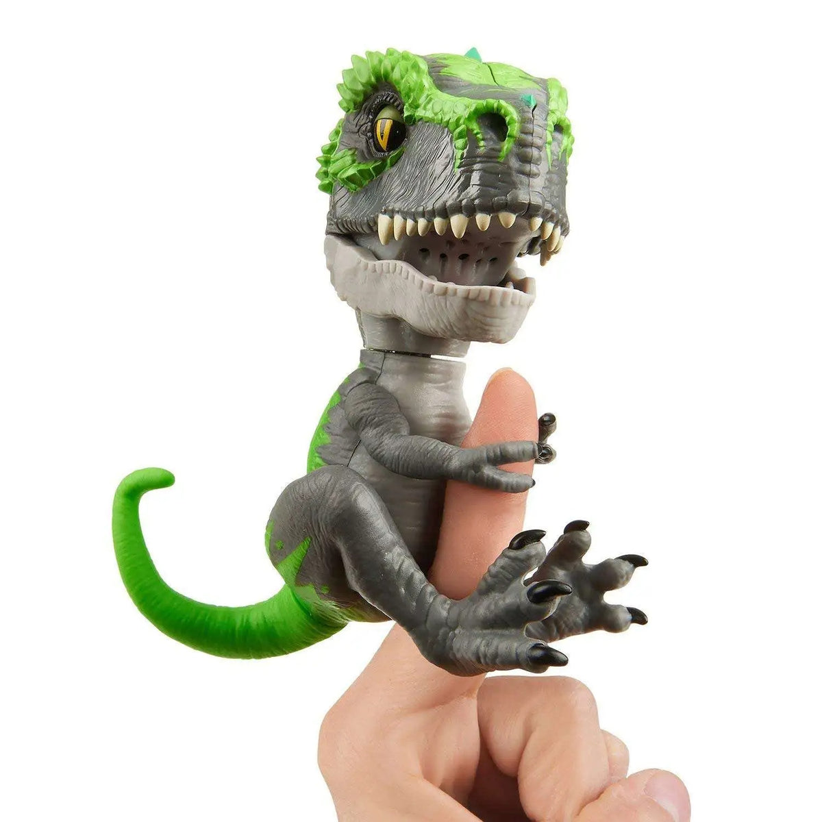 Fingerlings: Untamed Tracker Dino T-Rex (Black/Green) Toys & Games Shopville